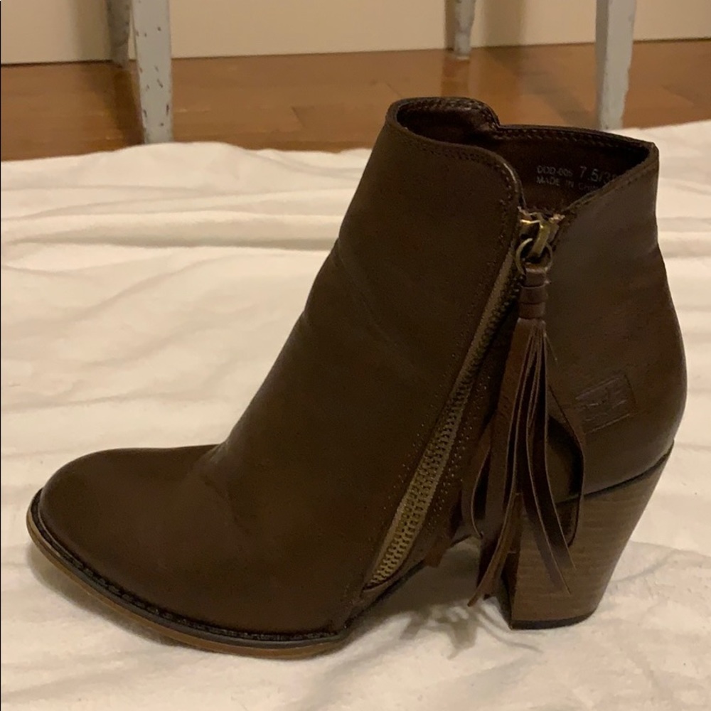 Dirty Laundry Brown Ankle Boots NEW - Picture 6 of 8